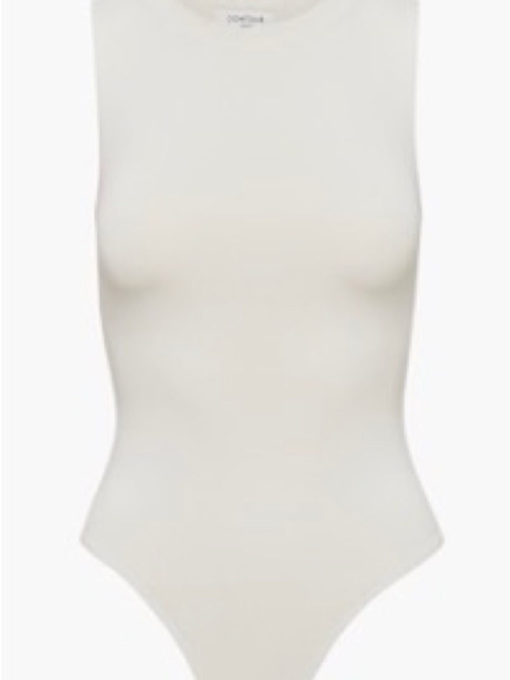 Sleeveless Cream Bodysuit